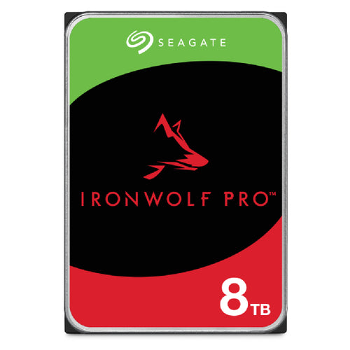 Seagate IronWolf Pro ST8000NT001 Interne Festplatte 8 TB 7200 RPM 256 MB 3.5" Serial ATA III