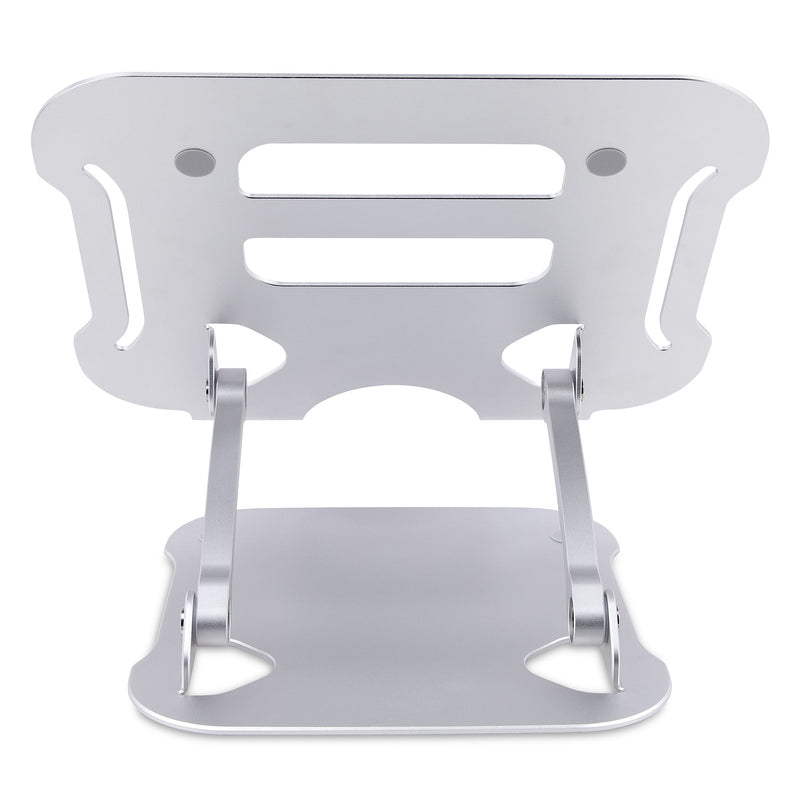 StarTech.com Tisch Laptopständer - Laptoperhöhung aus Aluminium, Tragbar, Faltbar, Schwenkbar - Tragkraft 10kg - Laptophalterung - Höhenverstellbarer Ergonomischer Notebookständer