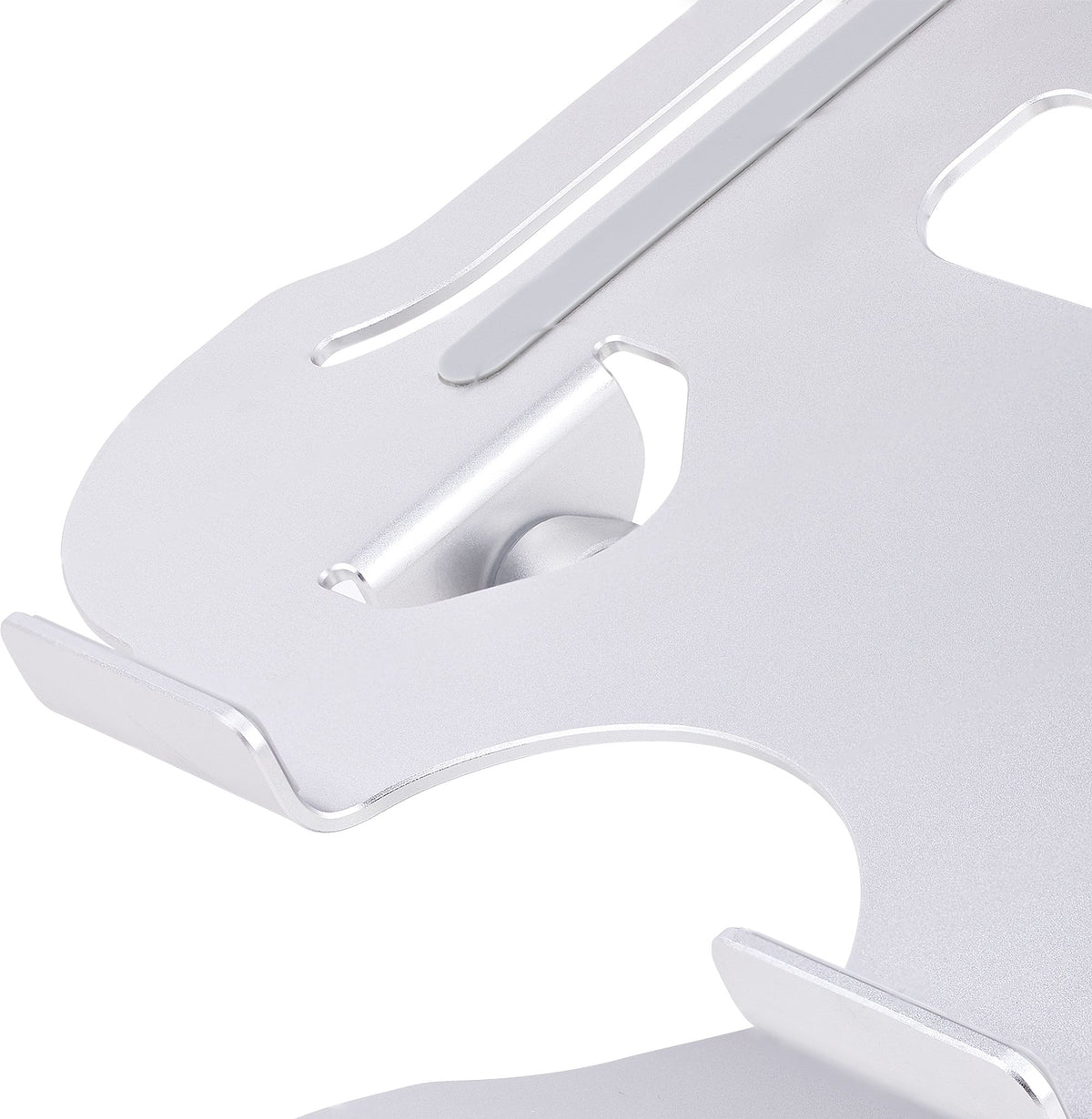 StarTech.com Tisch Laptopständer - Laptoperhöhung aus Aluminium, Tragbar, Faltbar, Schwenkbar - Tragkraft 10kg - Laptophalterung - Höhenverstellbarer Ergonomischer Notebookständer