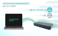 i-tec USB 3.0/USB-C/Thunderbolt, 3x Display Docking Station + Power Delivery 100W