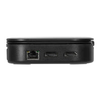 Targus DOCK116GLZ laptop-dockingstation & portreplikator Kabelgebunden USB 3.2 Gen 2 (3.1 Gen 2) Type-C Schwarz