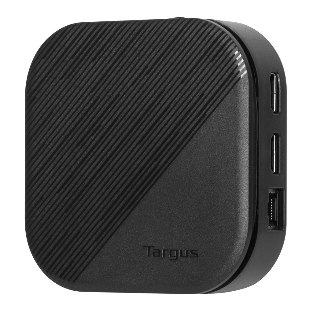 Targus DOCK116GLZ laptop-dockingstation & portreplikator Kabelgebunden USB 3.2 Gen 2 (3.1 Gen 2) Type-C Schwarz