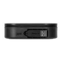 Targus DOCK116GLZ laptop-dockingstation & portreplikator Kabelgebunden USB 3.2 Gen 2 (3.1 Gen 2) Type-C Schwarz
