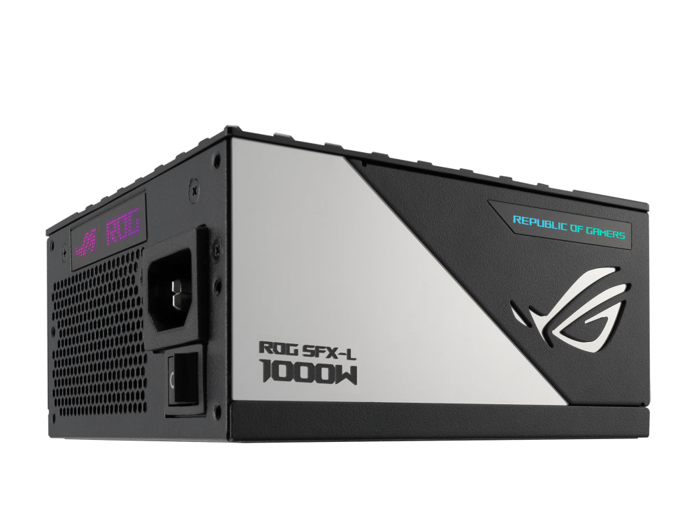 ASUS ROG Loki SFX-L 1000W Platinum Netzteil 24-pin ATX Schwarz, Silber