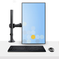 StarTech.com Monitor und Laptop halterung - Monitorarm/Notebookarm mit Tischhalterung - Monitore bis 34 Zoll (8kg) und Laptops (4.5kg) - Schwenkbarer/Höhenverstelbarer Laptop/Monitorständer