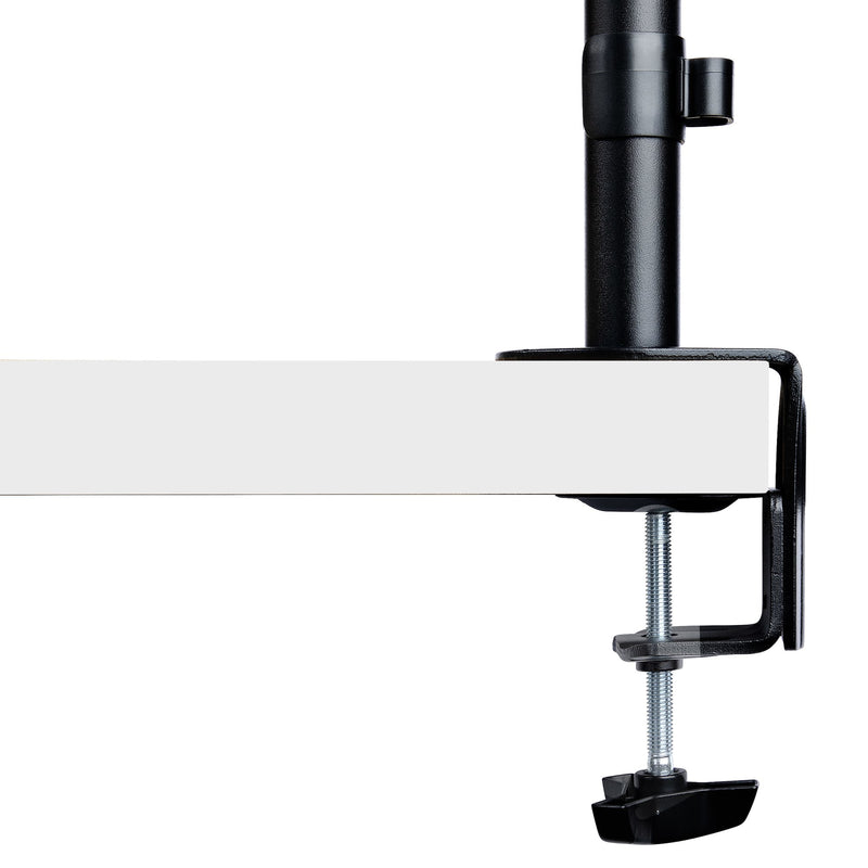 StarTech.com Monitor und Laptop halterung - Monitorarm/Notebookarm mit Tischhalterung - Monitore bis 34 Zoll (8kg) und Laptops (4.5kg) - Schwenkbarer/Höhenverstelbarer Laptop/Monitorständer