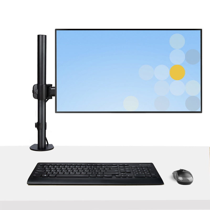 StarTech.com Monitor und Laptop halterung - Monitorarm/Notebookarm mit Tischhalterung - Monitore bis 34 Zoll (8kg) und Laptops (4.5kg) - Schwenkbarer/Höhenverstelbarer Laptop/Monitorständer