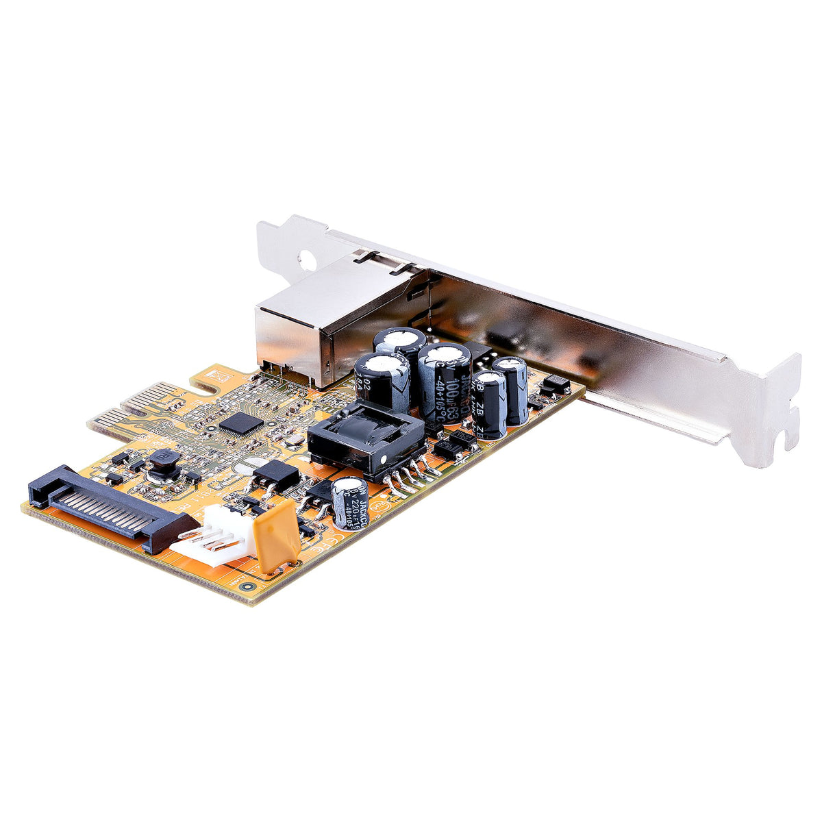 StarTech.com 1 Port 2.5 Gbit/s PoE Netzwerkkarte, PCI Express Ethernet Karte RJ45, 30W 802.3at PCIe PoE NIC für Desktops/Server, PoE Multi Gigabit LAN Adapter mit Niedrigprofilblende, Windows/Linux