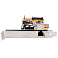 StarTech.com 1 Port 2.5 Gbit/s PoE Netzwerkkarte, PCI Express Ethernet Karte RJ45, 30W 802.3at PCIe PoE NIC für Desktops/Server, PoE Multi Gigabit LAN Adapter mit Niedrigprofilblende, Windows/Linux