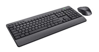 Trust Trezo Tastatur Maus enthalten Universal RF Wireless QWERTZ Deutsch Schwarz