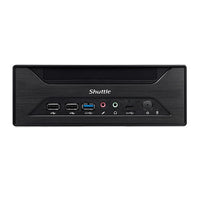 Shuttle XPC slim Barebone XH610 - S1700, Intel H610, 1xDP, 1xHDMI, 1x VGA, 2x COM (RS232), 2x LAN (2.5G and 1G), 1x slim 5.25", 2x 3.5", 2x M.2, 24/7 Dauerbetrieb