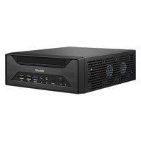 Shuttle XPC slim Barebone XH610 - S1700, Intel H610, 1xDP, 1xHDMI, 1x VGA, 2x COM (RS232), 2x LAN (2.5G and 1G), 1x slim 5.25", 2x 3.5", 2x M.2, 24/7 Dauerbetrieb