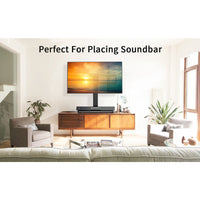 Techly ICA-LCD 323M Flachbildschirm-Tischhalterung 139,7 cm (55") Tisch/Bank Schwarz