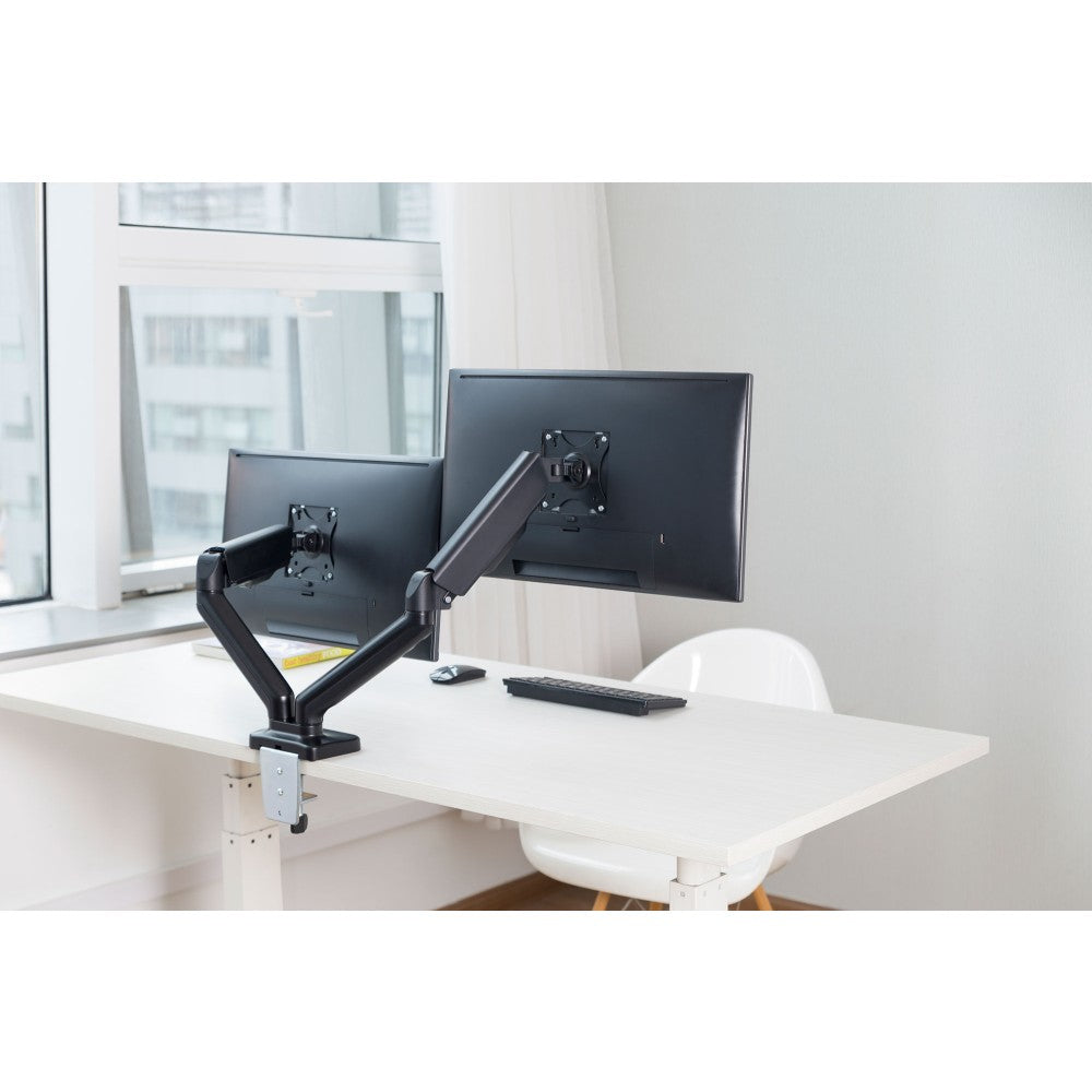 Techly ICA-LCD 462B Flachbildschirm-Tischhalterung 81,3 cm (32") Tisch/Bank Schwarz