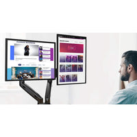 Techly ICA-LCD 462B Flachbildschirm-Tischhalterung 81,3 cm (32") Tisch/Bank Schwarz