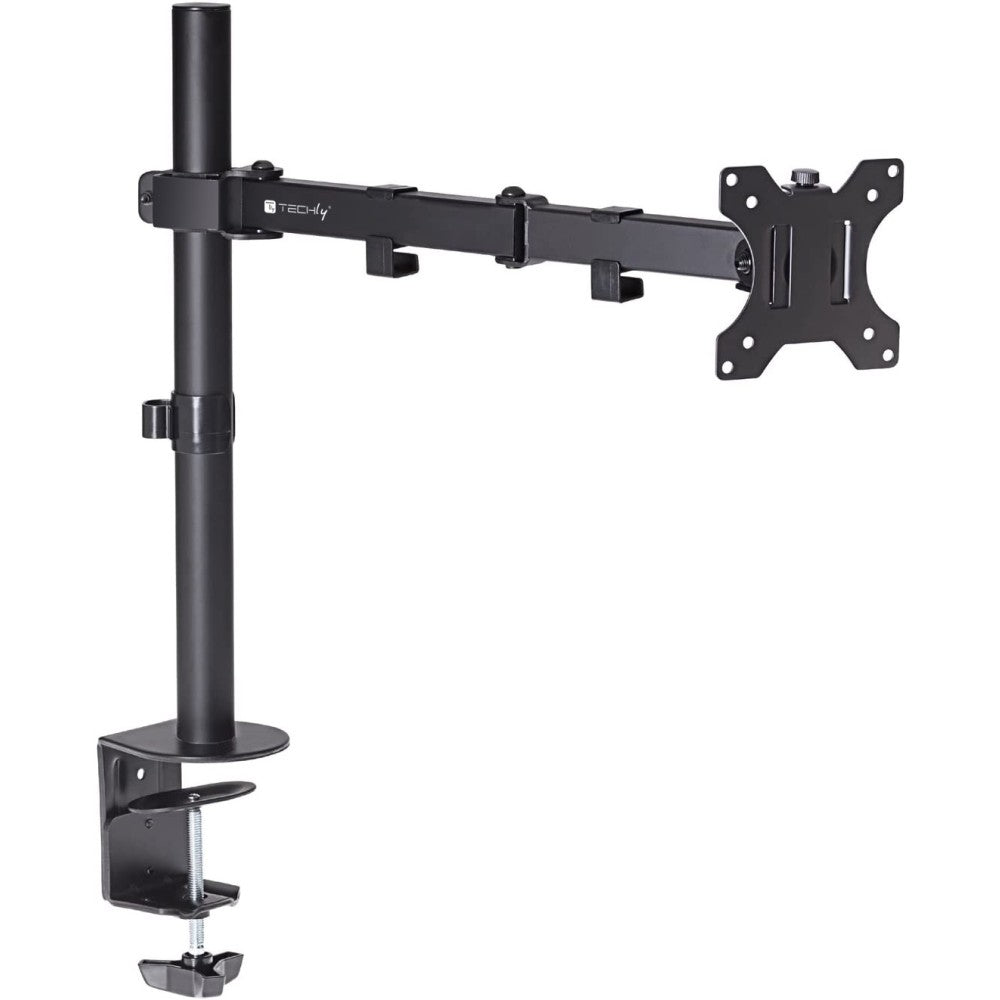 Techly ICA-LCD 503BK2 Flachbildschirm-Tischhalterung 68,6 cm (27") Tisch/Bank Schwarz
