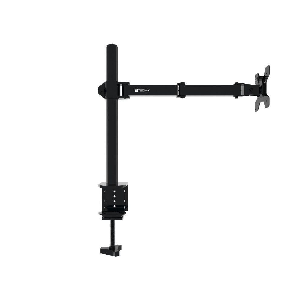 Techly ICA-LCD 503BK2 Flachbildschirm-Tischhalterung 68,6 cm (27") Tisch/Bank Schwarz