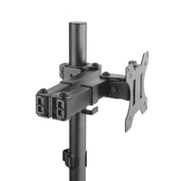 Techly ICA-LCD 582-D Flachbildschirm-Tischhalterung 81,3 cm (32") Tisch/Bank Schwarz
