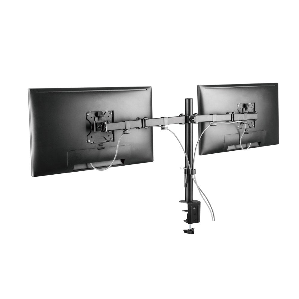 Techly ICA-LCD 582-D Flachbildschirm-Tischhalterung 81,3 cm (32") Tisch/Bank Schwarz