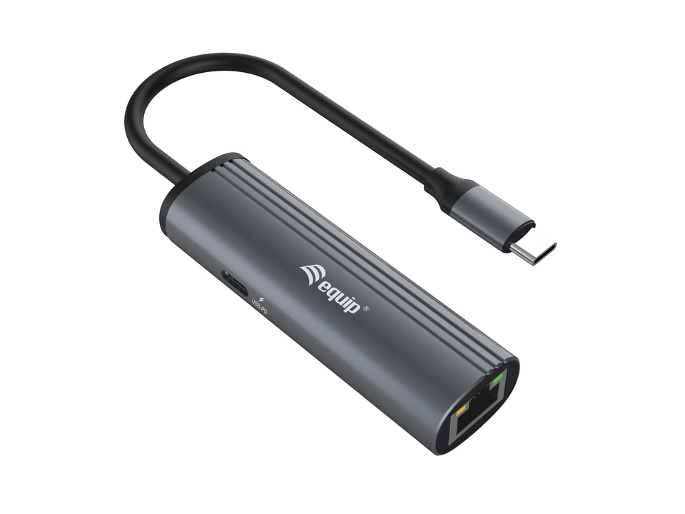 Adaptateur USB-C vers RJ45 Gigabit Ethernet + PD Equip