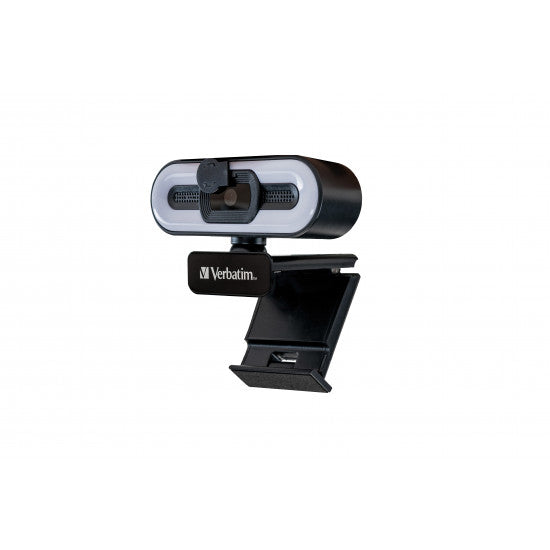 Webcam Verbatim 49579 1920 x 1080 pixels USB 2.0 noire