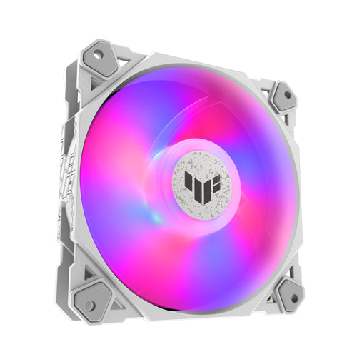120mm ASUS TUF Gaming TF120 ARGB - White Edition - Gehäuselüfter