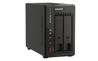 QNAP TS-253E NAS Tower Intel® Celeron® J6412 8 GB 0 TB QNAP QTS Schwarz