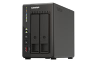 QNAP TS-253E NAS Tower Intel® Celeron® J6412 8 GB 0 TB QNAP QTS Schwarz