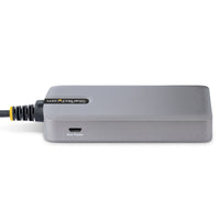 StarTech.com 3 Port USB C Hub mit Ethernet - 3x USB-A 3.0 5Gbit/s Anschlüsse - Gigabit Ethernet RJ45 - USB C auf USB Verteiler - 30cm langes Kabel - Mini USB C Hub Adapter mit LAN