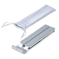 StarTech.com Faltbarer Laptop Ständer, Tragbarer Höhenverstellbarer Ergonomischer Laptopständer, Tragkraft 10 kg, Aluminium Laptophalterung neigbar, Notebook Ständer, Schwenkbare Laptop Unterlage