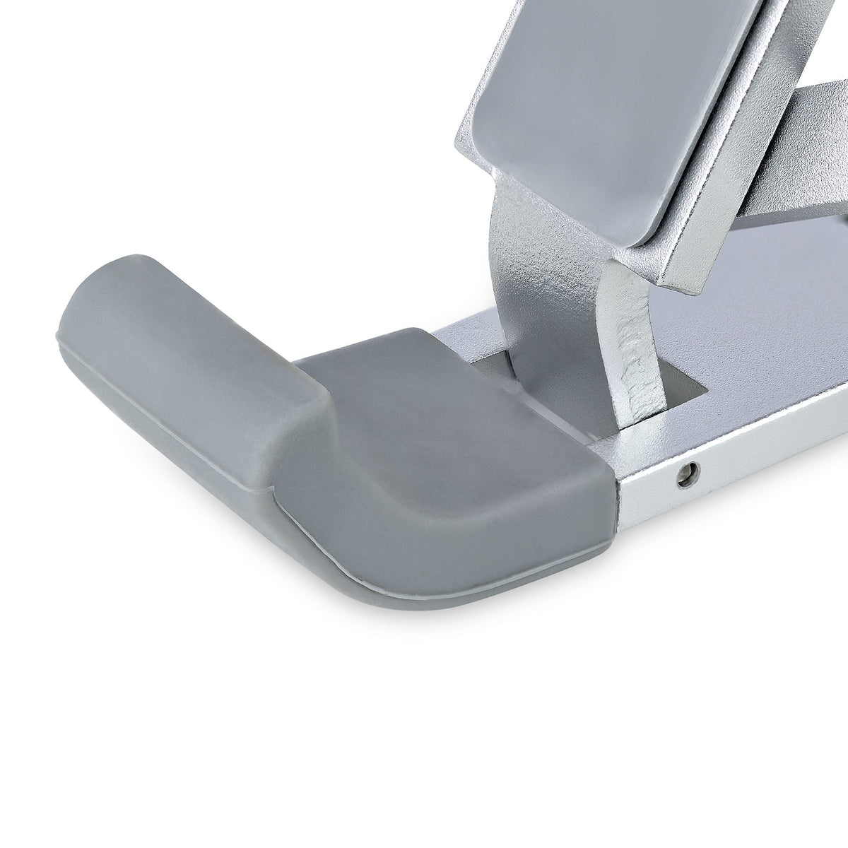 StarTech.com Foldable Laptop Stand, Portable Height Adjustable Ergonomic Laptop Riser, 10 kg Capacity, Tiltable Aluminum Laptop Holder, Notebook Stand, Swiveling Laptop Base