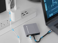 Conceptronic DONN13G laptop-dockingstation & portreplikator Kabelgebunden USB 3.2 Gen 1 (3.1 Gen 1) Type-C Grau