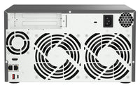 QNAP TVS-h874X NAS Tower Intel® Core™ i9 64 GB DDR4 0 TB QuTS hero Schwarz