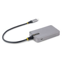 StarTech.com 3 Port USB C Hub mit Ethernet - 3x USB-A 3.0 5Gbit/s Anschlüsse - Gigabit Ethernet RJ45 - USB C auf USB Verteiler - 30cm langes Kabel - Mini USB C Hub Adapter mit LAN