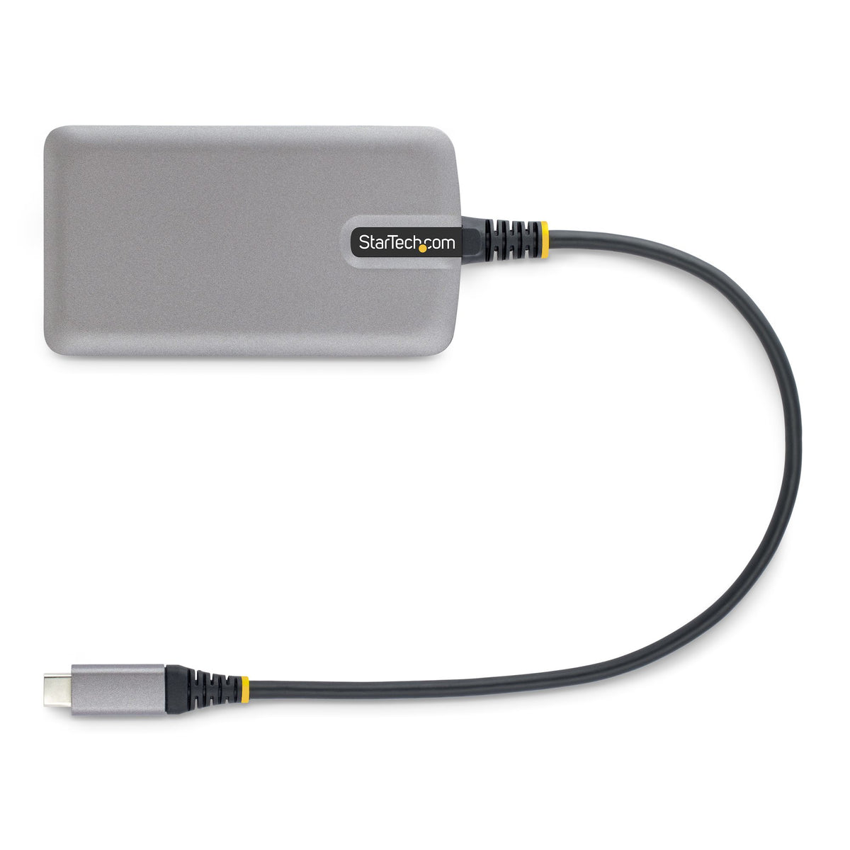 StarTech.com 3 Port USB C Hub mit Ethernet - 3x USB-A 3.0 5Gbit/s Anschlüsse - Gigabit Ethernet RJ45 - USB C auf USB Verteiler - 30cm langes Kabel - Mini USB C Hub Adapter mit LAN