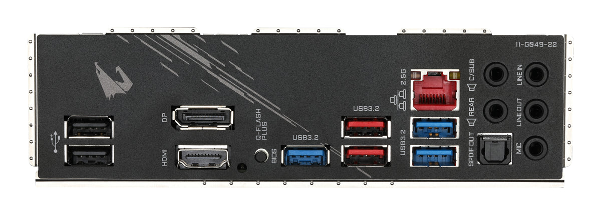GIGABYTE B550 AORUS ELITE V2 Mainboard – AMD Ryzen 5000 CPUs, 12+2 Phasen VRM, bis zu 4733 MHz DDR4, 1xPCIe 4.0 + 1xPCIe 3.0 M.2, 2.5GbE LAN, USB 3.2 Gen 2