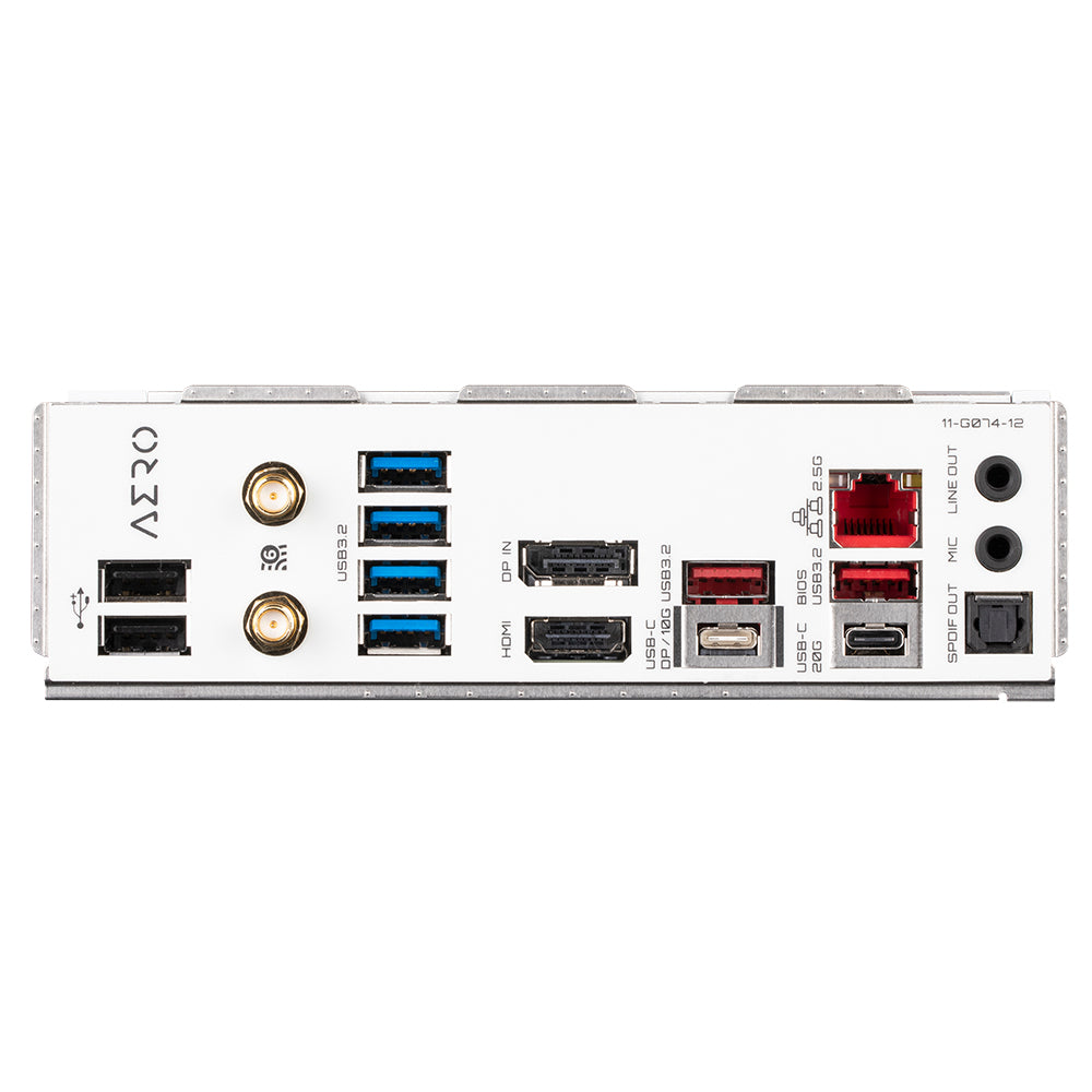 GIGABYTE Z790 AERO G Motherboard - Unterstützt Intel Core 14. Generation CPUs, bis zu 7600MHz DDR5 (OC), 1xPCIe 5.0+4xPCIe 4.0 M.2, Wi-Fi 6E, 2.5GbE LAN, USB 3.2 Gen 2x2