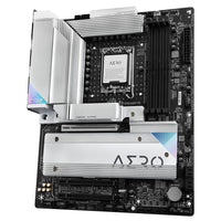 GIGABYTE Z790 AERO G Motherboard - Unterstützt Intel Core 14. Generation CPUs, bis zu 7600MHz DDR5 (OC), 1xPCIe 5.0+4xPCIe 4.0 M.2, Wi-Fi 6E, 2.5GbE LAN, USB 3.2 Gen 2x2