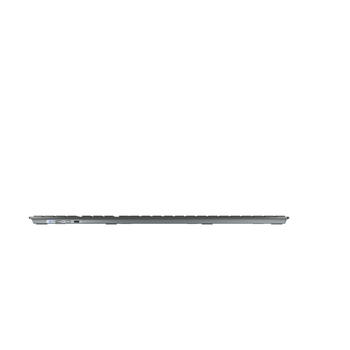 CHERRY KW 9100 SLIM Tastatur Universal RF Wireless + Bluetooth QWERTZ Schweiz Schwarz