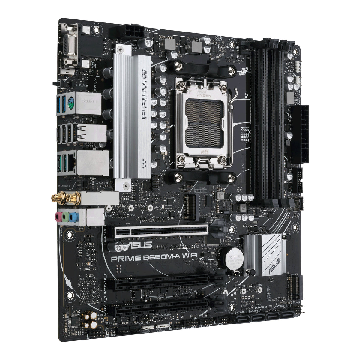 ASUS PRIME B650M-A WIFI AMD B650 Sockel AM5 micro ATX