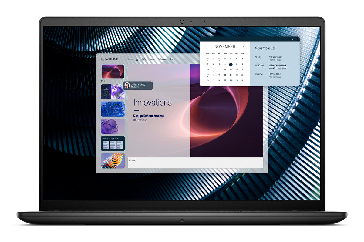 DELL Pro 14 Essential PV14250 Intel Core 5 120U Laptop 35,6 cm (14") Full HD+ 16 GB DDR5-SDRAM 512 GB SSD Wi-Fi 6 (802.11ax) Windows 11 Pro Schwarz Französisch