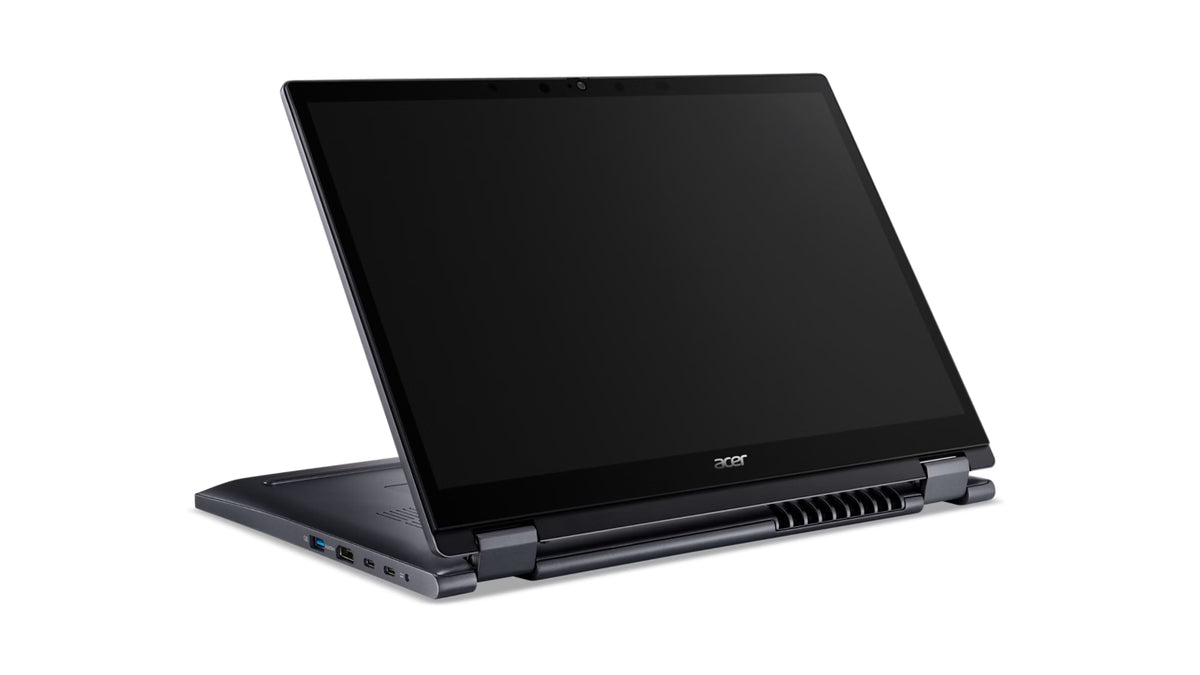 Acer TravelMate TMP414RN-54-TCO-75KB Intel Core Ultra 7 155U Hybrid (2-in-1) 35,6 cm (14") Touchscreen WUXGA 32 GB DDR5-SDRAM 1 TB SSD Wi-Fi 6E (802.11ax) Windows 11 Pro Blau