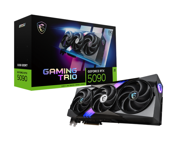 MSI NVIDIA GeForce RTX™ 5090 32G GAMING TRIO OC Edition