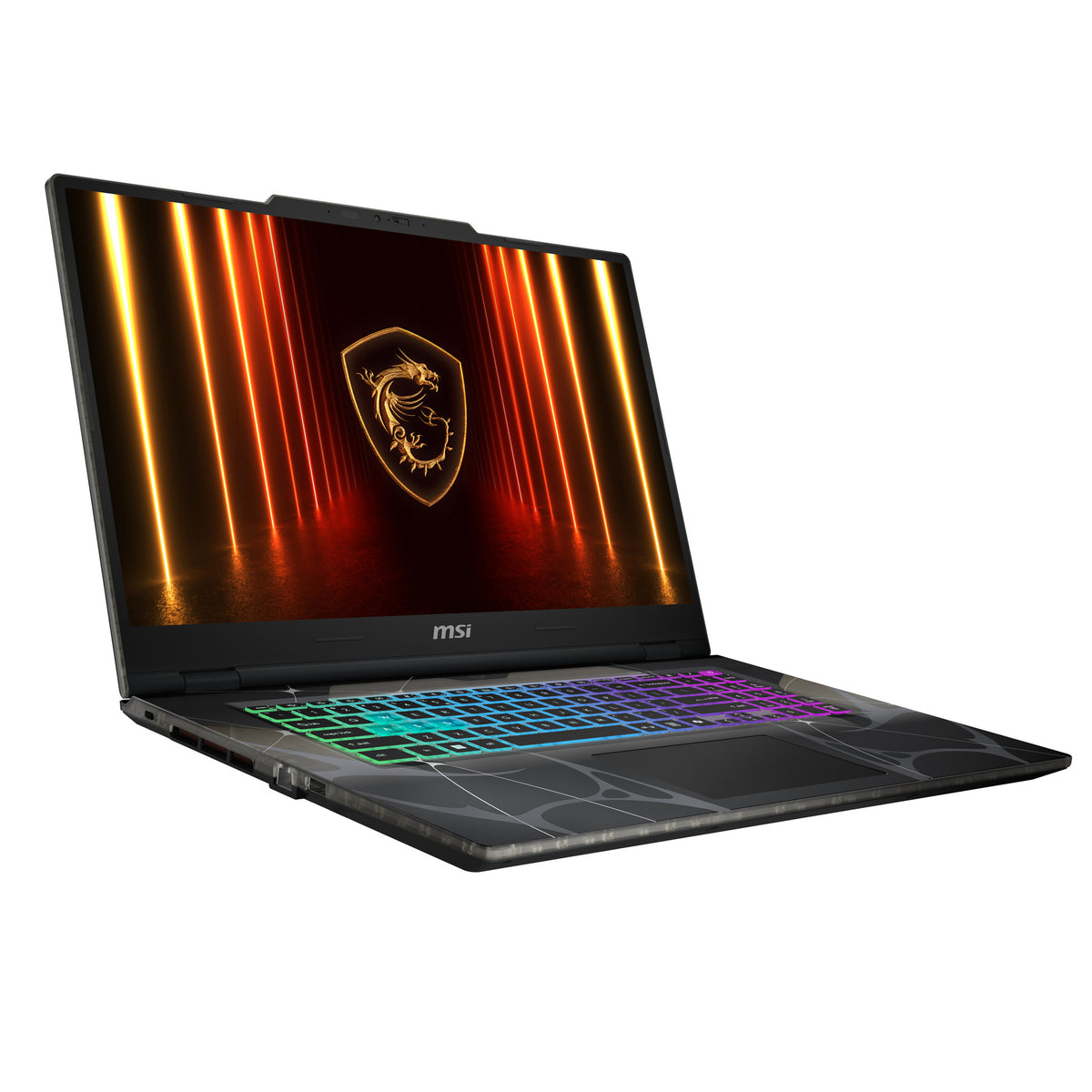 MSI Cyborg 17 B2RWFKG-056 Intel Core 7 240H Laptop 43,9 cm (17.3") Full HD 16 GB DDR5-SDRAM 512 GB SSD NVIDIA GeForce RTX 5060 Wi-Fi 6E (802.11ax) Windows 11 Home Schwarz