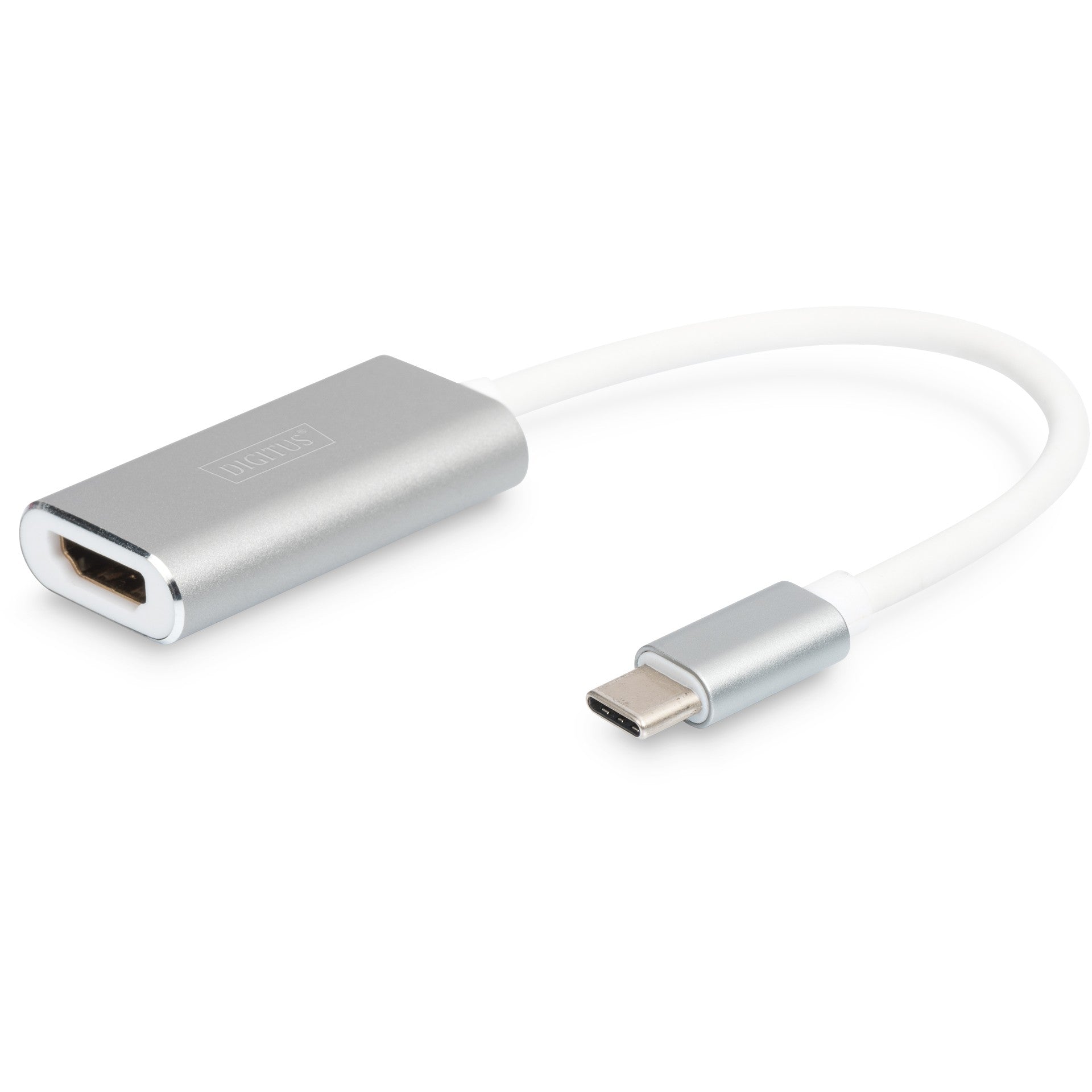 DIGITUS Adapter USB3.0/C -> HDMI 4K silb./weiß AG9310
