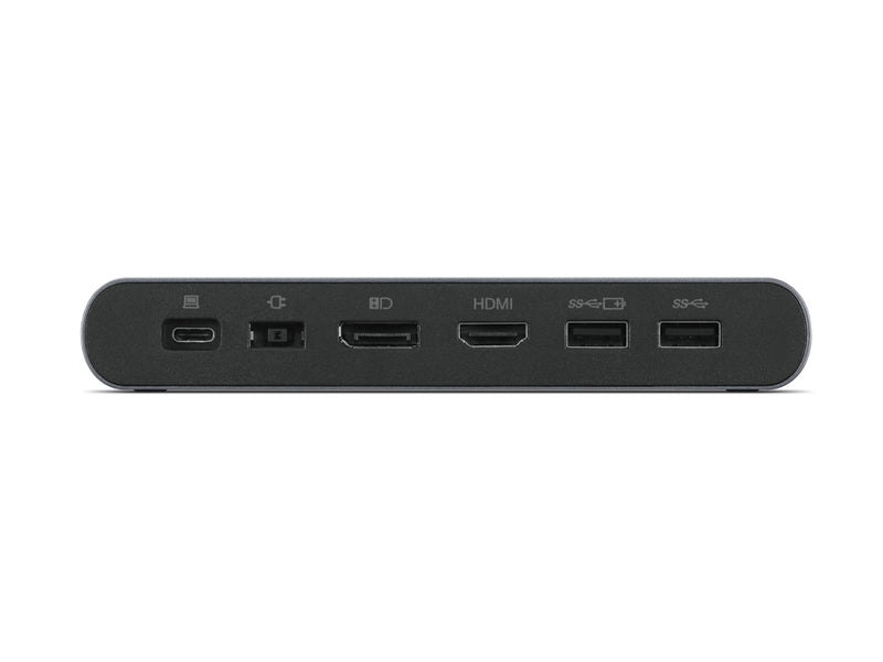 Lenovo 40B30090EU laptop-dockingstation & portreplikator 2 x USB 3.2 Gen 2 (3.1 Gen 2) Type-C Grau