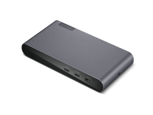 Lenovo 40B30090EU laptop-dockingstation & portreplikator 2 x USB 3.2 Gen 2 (3.1 Gen 2) Type-C Grau
