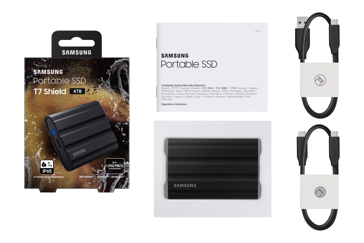 Samsung MU-PE4T0S 4 TB USB Typ-C 3.2 Gen 2 (3.1 Gen 2) Schwarz