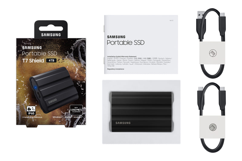 Samsung MU-PE4T0S 4 TB USB Typ-C 3.2 Gen 2 (3.1 Gen 2) Schwarz