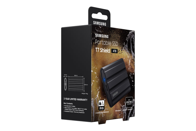 Samsung MU-PE4T0S 4 TB USB Typ-C 3.2 Gen 2 (3.1 Gen 2) Schwarz